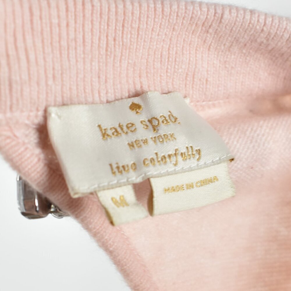 Kate Spade Embellished Necklace Sweater - M - Picture 10 of 10